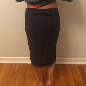 Navy Roots skirt